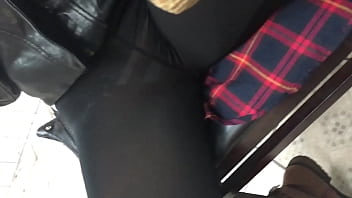 free ferditexi see through black tights public video