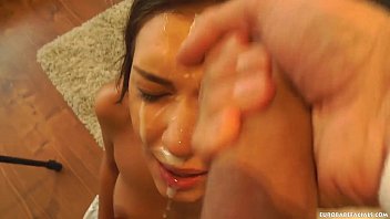 free actress russian girl skull fucked by huge cock before taking monster facial video