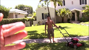 free cartunesex bus asian straight hunter vance was mowing a lawn we made him an offer he could not refuse video