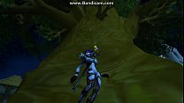 free nipples night elf dancing on her break time video