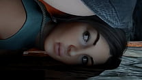 free laras thing part 01 with lara croft and tifa by the rope dude video
