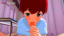 free anal yaoi 3d naru x shiro yaoiotubes mascot handjob blowjob anal video