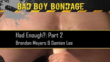 free punheta damian has his tight ass stuffed with a toy while bound video