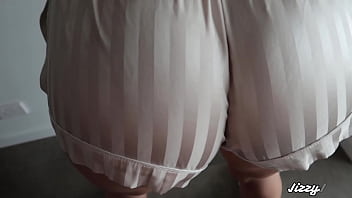 free porndh step sister makes her step bro cum in her panties by rubbing her tight pussy on his juicy cock video