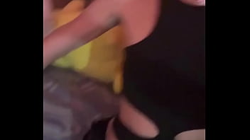 free dudes young sissy tgirl crossdressing in sexy black cheerleader outfit video