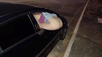 free wife ass out for strangers to fuck her in public video