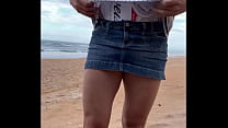 free sil cd slut at the beach gets cum on her ass video