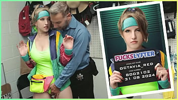 free to octavia red tries to steal an 80s themed outfit video