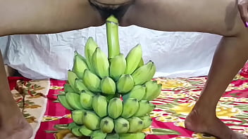 free in the absence of the husband the penis was replaced by banana and the work was done full xxx porn hd mms video