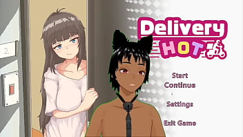 free delivery hot delivering packages and meeting sakura who likes to work out and protein like cum video