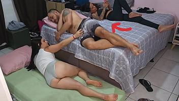 free wife had to share a room with her friend video